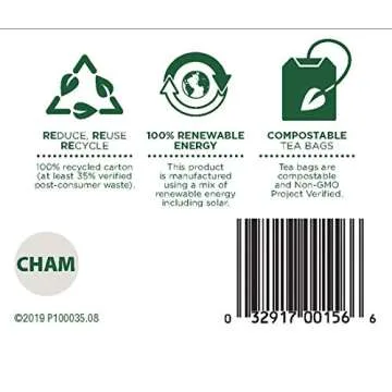 Organic Chamomile Tea for Relaxation and Digestion Support