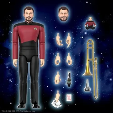 Star Trek Riker Ultimates Action Figure - 7" Collector's Edition