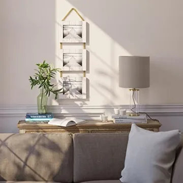 Rustic Picture Frames Collage for Home - 3 x 5x7 Photos