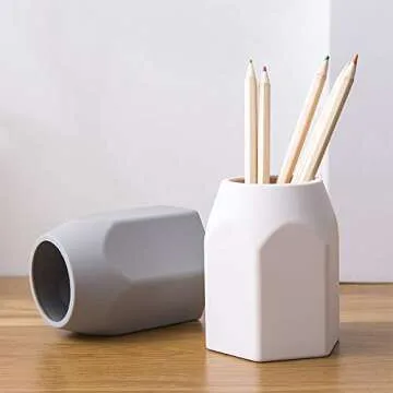 YOSCO Silicone Pencil Holder for Office Desk and More