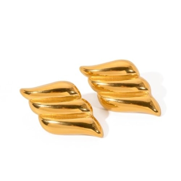Elegant Vintage 18k Gold Earrings for All Occasions