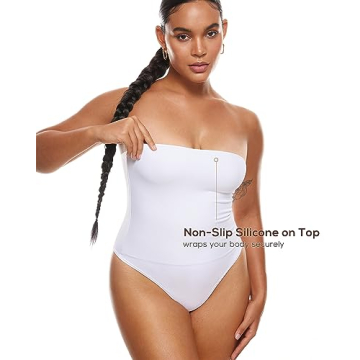 INLYRIC Natrelax Strapless Bodysuit for Effortless Style