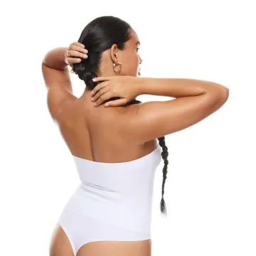 INLYRIC Natrelax Strapless Bodysuit for Effortless Style
