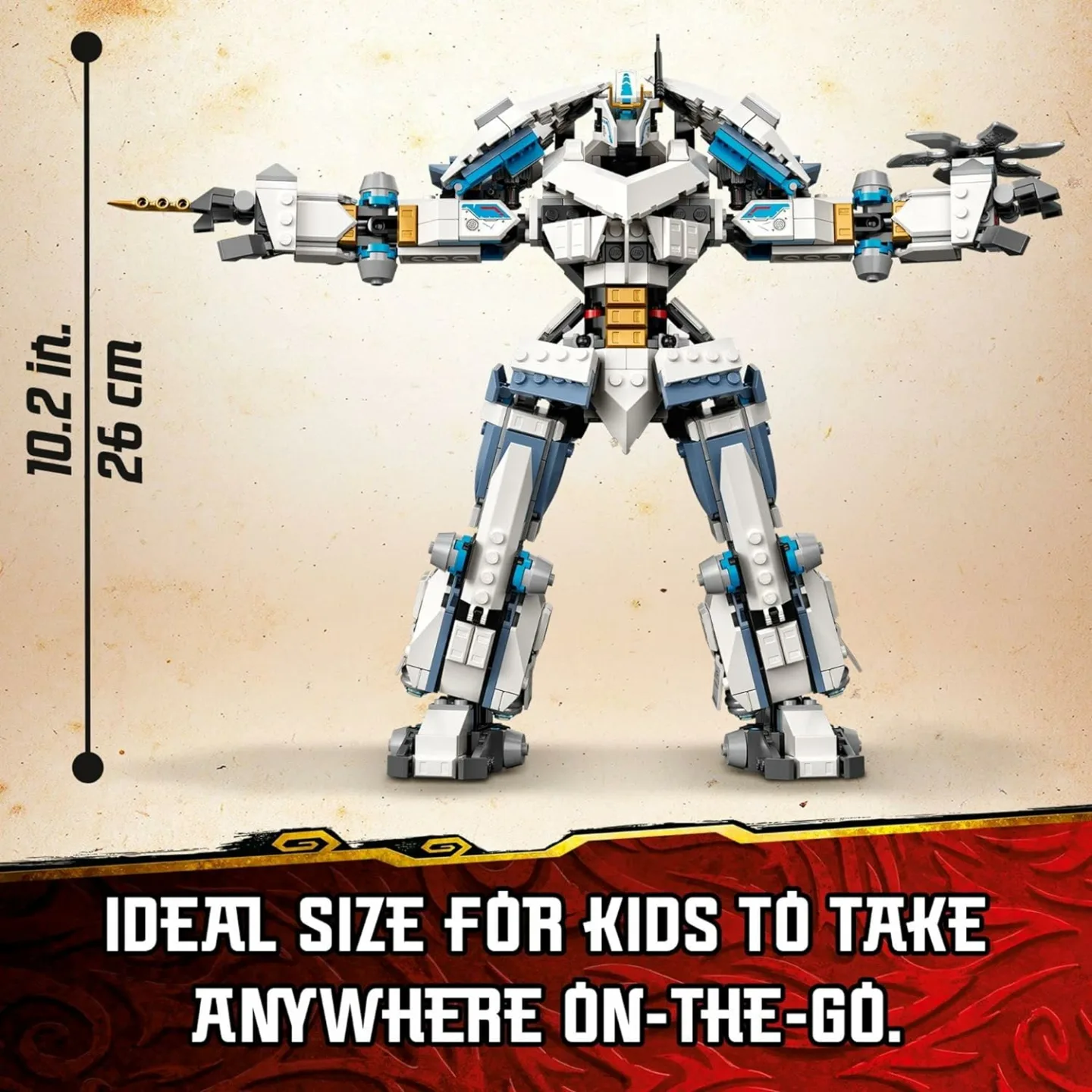 LEGO NINJAGO Zane’s Titan Mech Battle 71738