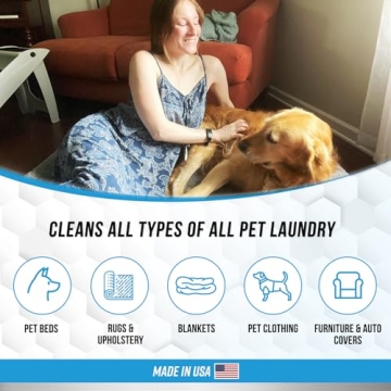ACTIVE Pet Laundry Detergent for Clean Pet Odor Removal