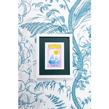 FURBISH Capri Matchbook Travel Art Print - Wall Decor