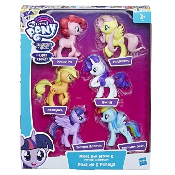 My Little Pony MEET THE MANE 6 Collection Set for Kids