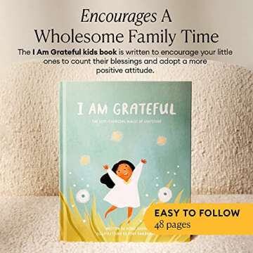 Intelligent Change x Mimi Ikonn - I Am Grateful, Illustrated Children’s Book for Positivity and Mi...