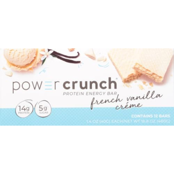 Power Crunch Protein Wafers - Delicious 14g Protein Bars