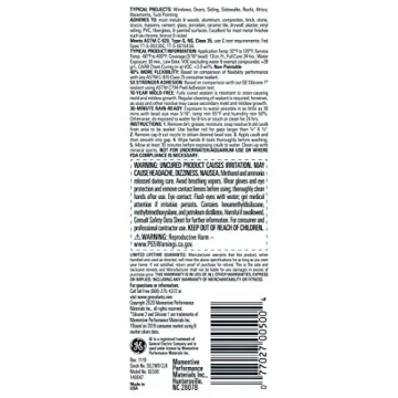 GE Silicone II Window & Door Sealant - Durable & Waterproof