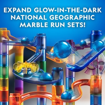 National Geographic Marble Run - 150-Piece Kids Maze Kit