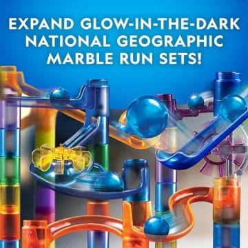 National Geographic Marble Run - 150-Piece Kids Maze Kit