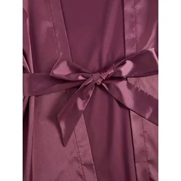 Luxurious 3pcs Satin Floral Lace Pajama Set for Women