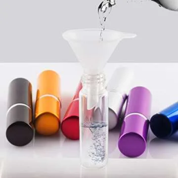 DE 10ml Portable Mini Refillable Perfume Atomizer Set