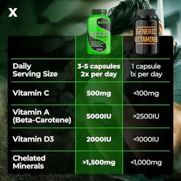 Species Nutrition V-Mineralyze All-Purpose Multivitamin - 300 Capsules