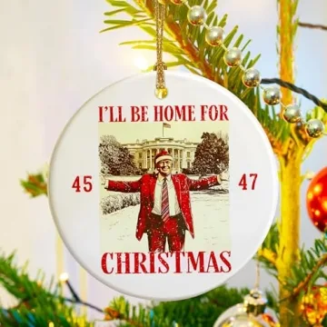 2024 Trump Christmas Ornament for Supporters