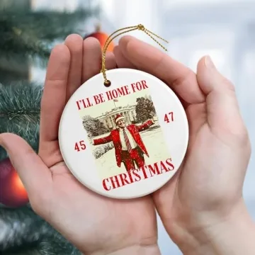 2024 Trump Christmas Ornament for Supporters