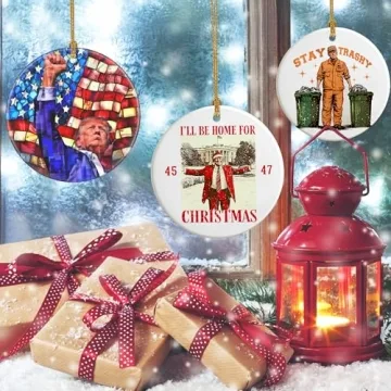 2024 Trump Christmas Ornament for Supporters