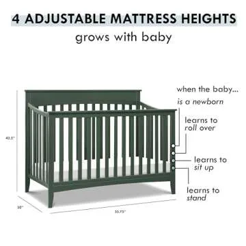 DaVinci Grove 4-in-1 Crib | GREENGUARD Certified Safety