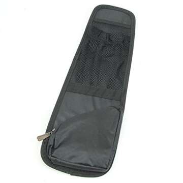 SMYTShop 2017 Portable Car Auto Seat Side Hanging Storage Bag with Multi-pocket Mesh Net for Cellphone Drink Cash Sunglasses Cigarettes Organizer Holder Car Accessories (Black)