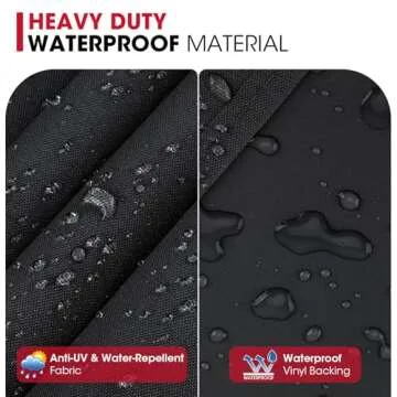 Unicook 52 Inch Grill Cover for Outdoor BBQ Protection