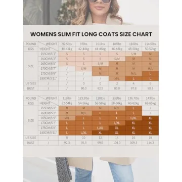 Fisoew Women's Elegant Pea Coat for Winter & Office Wear