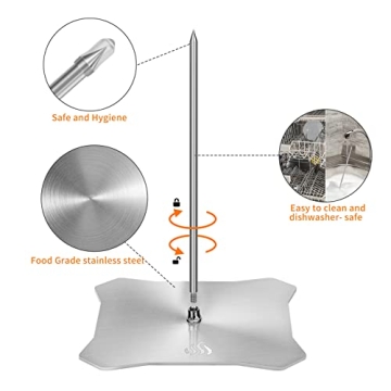 Onlyfire Brazilian BBQ Skewer for Easy Grilling Experience