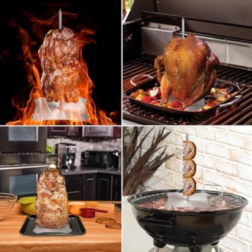 Onlyfire Brazilian BBQ Skewer for Easy Grilling Experience