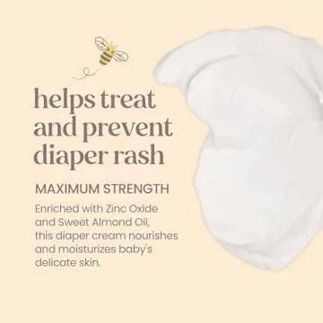Burt's Bees Baby Diaper Rash Ointment 40% Zinc Oxide