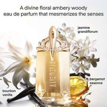 Mugler Alien Goddess - Eau de Parfum - Women's Perfume - Floral & Woody - With Bergamot, Jasmine, an...