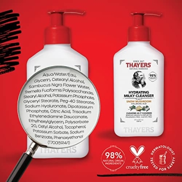 Thayers Hydrating Milky Face Cleanser for Dry Skin