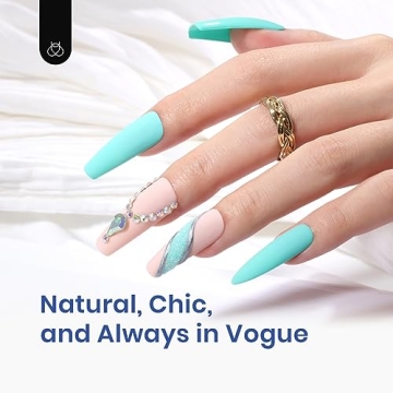 Beetles Gel Nail Kit Easy Nail Extensions with 500Pcs Tips