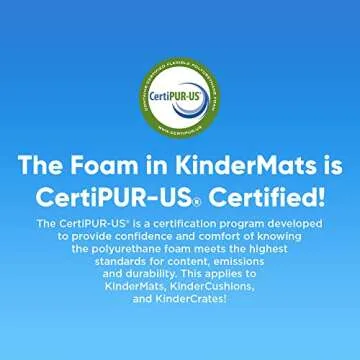KinderMat Tri-Fold Rest Mat for Kids | 100% USA Made