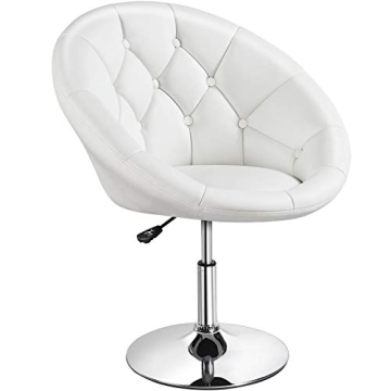Yaheetech Vanity Chair - Swivel Accent, Adjustable Height