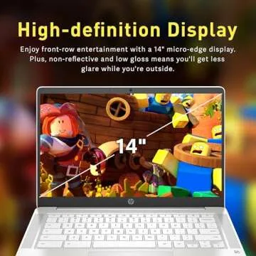 HP Chromebook 14" - Ideal for Work and Play