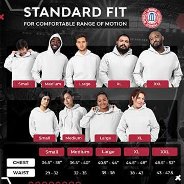 Campus Colors Officially Licensed Hooded Sweatshirt with Arch & Logo Design, Soft Style, Unisex Fit (Michigan Wolverines - Navy, X-Large)