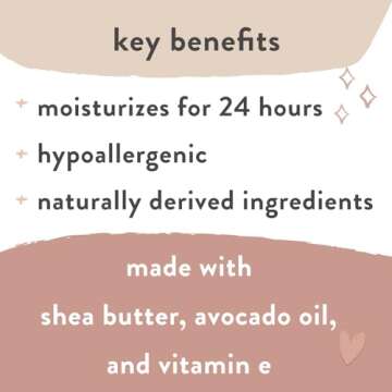 The Honest Company Honest Mama Rock The Bump Body Butter | Moisturizing Stretch Mark Cream | Shea Butter, Avocado Oil, Vitamin E | 4 oz