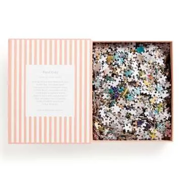 Galison Gray Malin Palm Beach – 1000 Piece Book Box Puzzle with Glamorous Palm Beach Dogs Photography Packaged in Magnetic Keepsake Book Sized Box