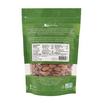 Kevala Organic Whole Cacao Beans – Non GMO, Raw, Vegan, Kosher Certified, Gluten Free Snacks, Choc...