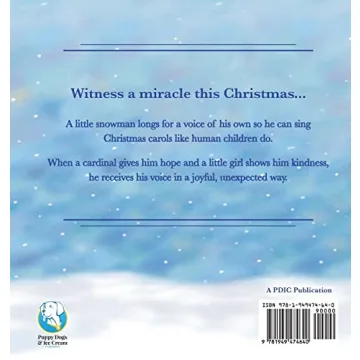 The Snowman's Song Christmas Storybook for Kids Ages 4-8