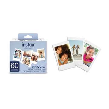 FUJIFILM Instax Mini Instant Film Value Pack - 60 Photos