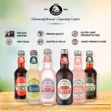 Fentimans Craft Ginger Beer - Premium Natural Soda - 4-Pack