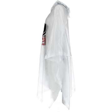 Disney Youth Minnie Family Rain Poncho Raincoat Keep Dry Clear