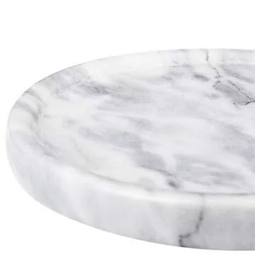 Elegant Marble Decorative Tray for Home and Kitchen