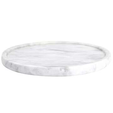 Elegant Marble Decorative Tray for Home and Kitchen