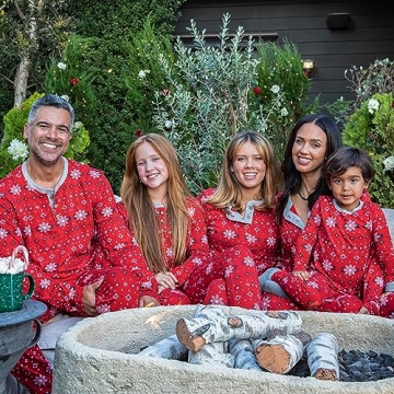 Family Matching Organic Cotton Holiday Pajamas