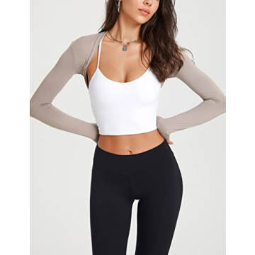 FindThy Women’s Open Front Bolero Cooling Shawl - Stylish & Functional