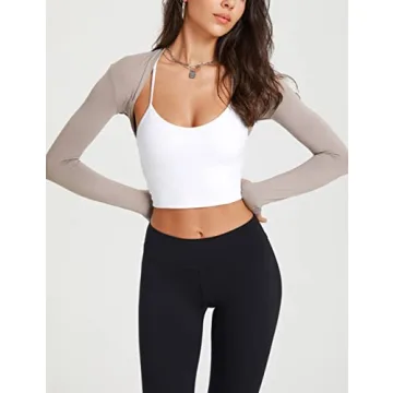 FindThy Women’s Open Front Bolero Cooling Shawl - Stylish & Functional