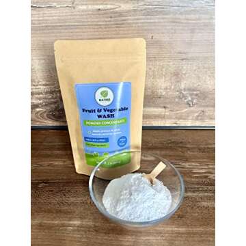All-Natural Fruit and Vegetable Wash Powder Concentrate 8 oz