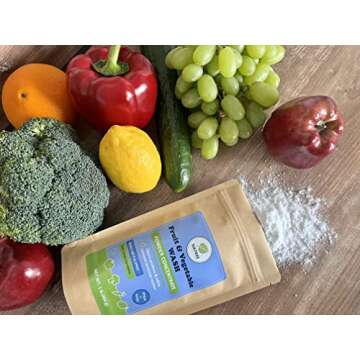 All-Natural Fruit and Vegetable Wash Powder Concentrate 8 oz